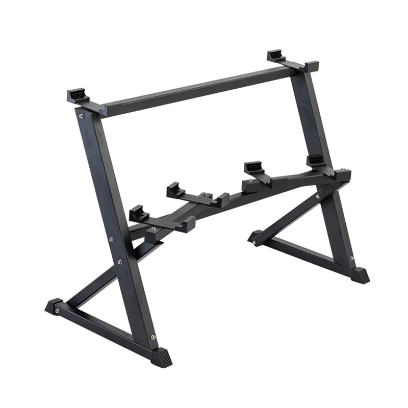 Home Gym Integrated Commercial Fitness Equipment with Steel Multifunction Dumbbell Rack and Storage Stand