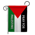 Custom Pray for Palestine Flag Wall Hanging Porch Tapestry Poster 12x18inch Polyester Eco-Friendly Molis Brand for Garden