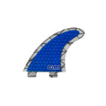 Popular Light Weight Honeycomb Fiberglass Surfing Fins Double Tab II Surfboard Fins