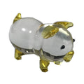 New Style Cute Crystal Pig Sculpture Figurine Carved Glass Craft and Elegant Gift Idea
