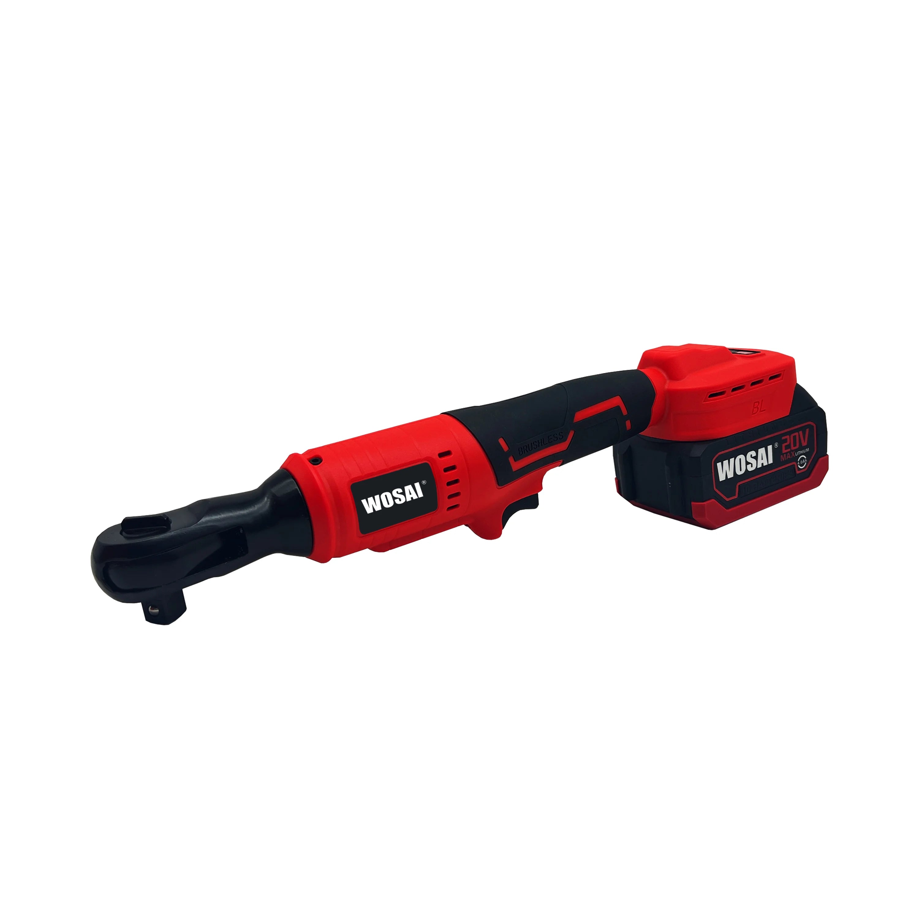 WOSAI Drill Set Impact Wrench Combo Power Tools Kits Variable Speed High Torque  Electric Brushless Cordless Impact Wrench 120N.