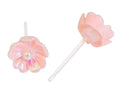 Romantic Cherry Blossoms Stud Earring Acrylic & Hypoallergenic Resin 9 Color DIY Candy Jewelry for Women for Parties & Gifts