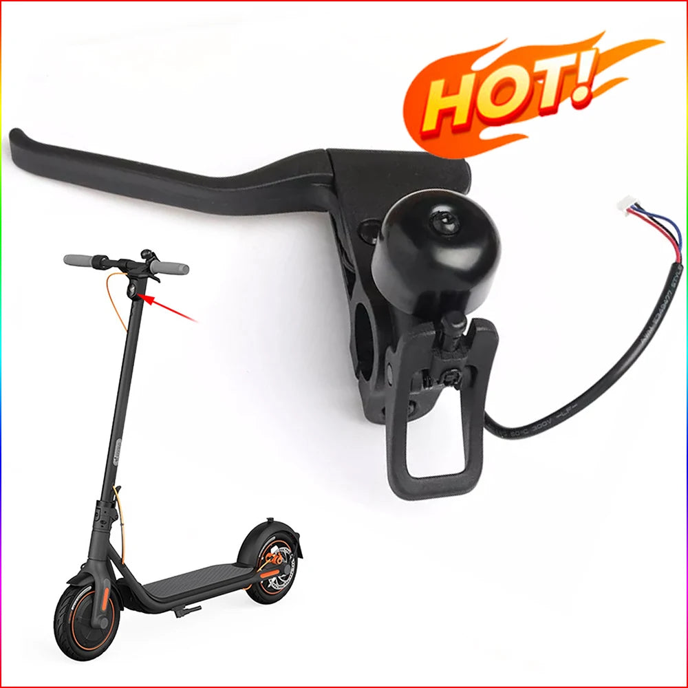Superbsail Original Brake Handle for Ninebot F40 F30 F20 F Series KickScooter Electric Scooter with Bell Aluminum Alloy Parts