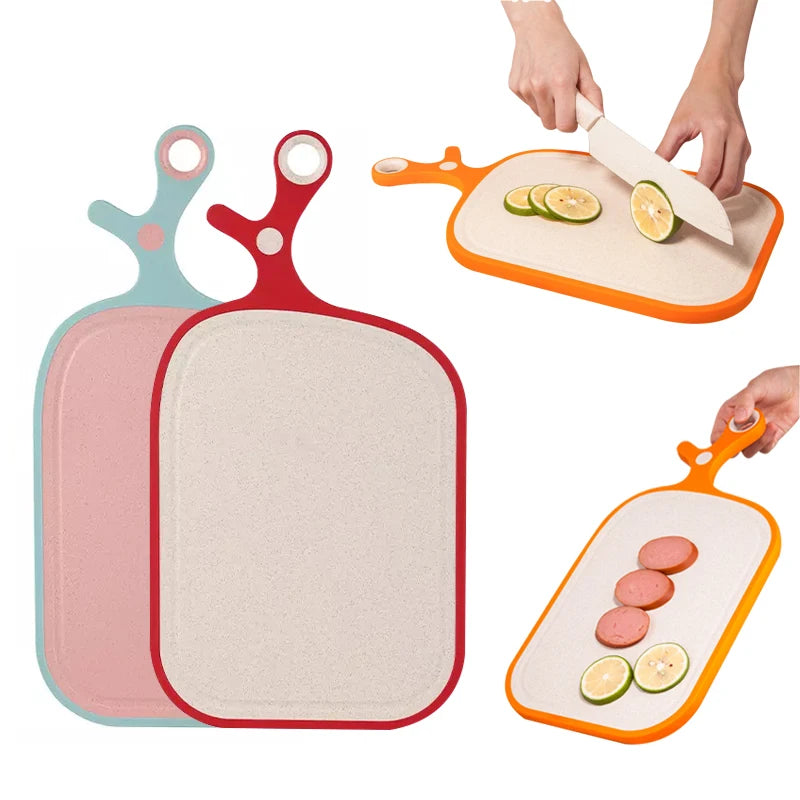 Multifunctional Kitchen Chopping Board Custom Extraordinary Plastic Cutting Board Set with Handle