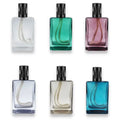 Large-Capacity 550ML Catalytic Perfume Lamp Glass Simple Square Design for Essential Oil Burning for Aromatic Use