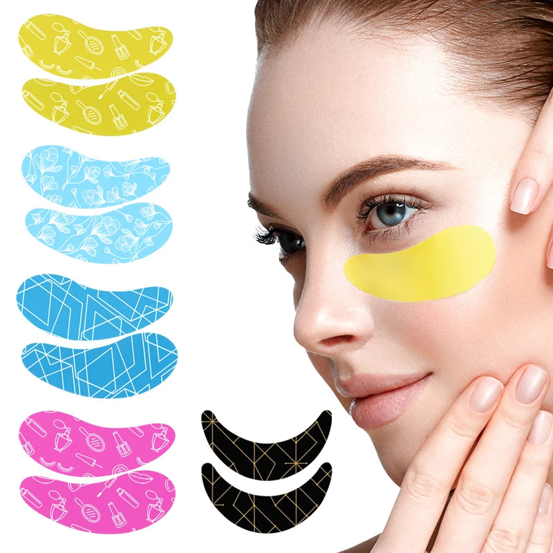 2022 Lohas 100% Silicone Dressing Eye Pads Removing Dark Circles Do Not Fall with Box Relieve Stress and Relax