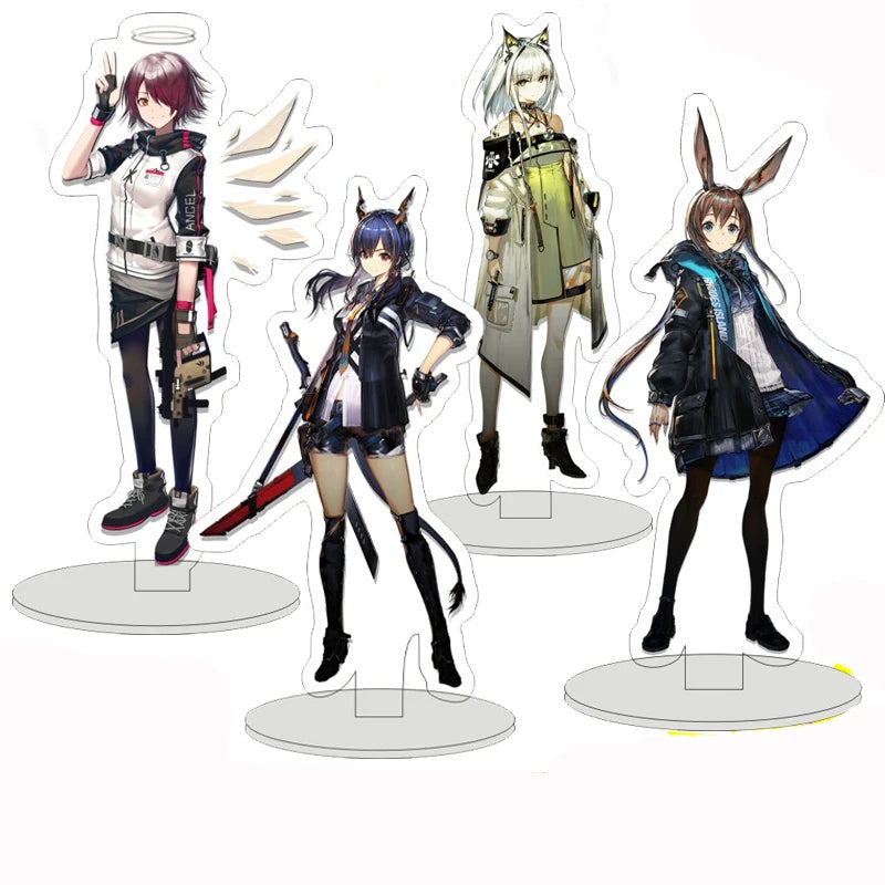 Wholesale Custom Design Anime Plastic Acrylic Standee Transparent Diorama Display with Keychain Pattern Souvenir Style Craft