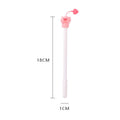Kawaii Cartoon Bear Pig Cartoon Mouse Silicone Black Ink Gel Pen for Writing Students' Gift Prize School Office Supplies