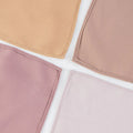 Premium Flowy Chiffon Shawl Muslim Wholesale Tudung Solid Neat Stitching Korea Chiffon Hijab for Islamic Headwrap