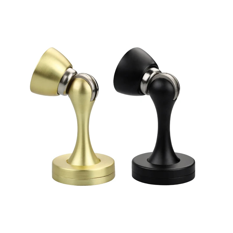 Zinc Alloy Floor Mounted Door Stopper for Hotles Wooden Door Hardware Accessories Door Suction