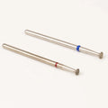 3/32" Stainless Steel Shank E File Rotary Bur Medium Safety Professional Manicure Russian Cuticle Diamond Nail Drill Bits