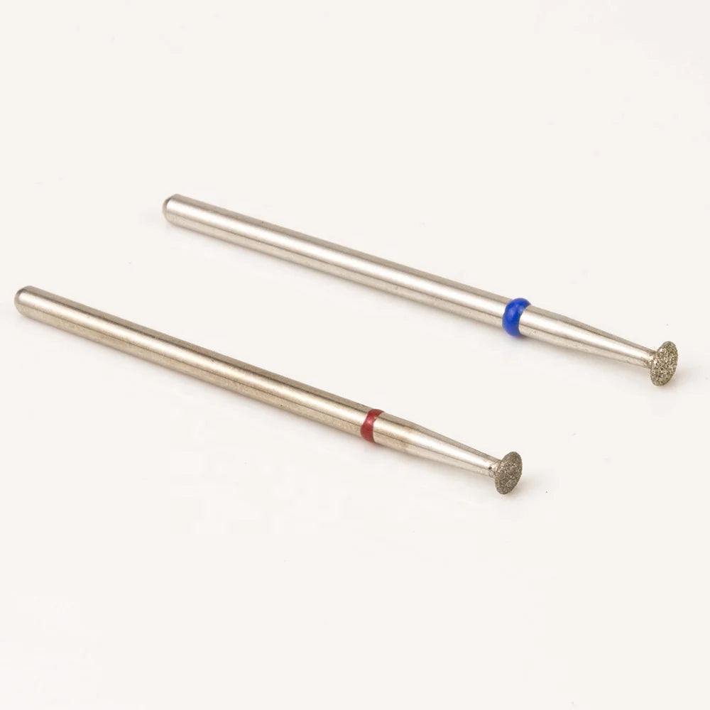 3/32" Stainless Steel Shank E File Rotary Bur Medium Safety Professional Manicure Russian Cuticle Diamond Nail Drill Bits
