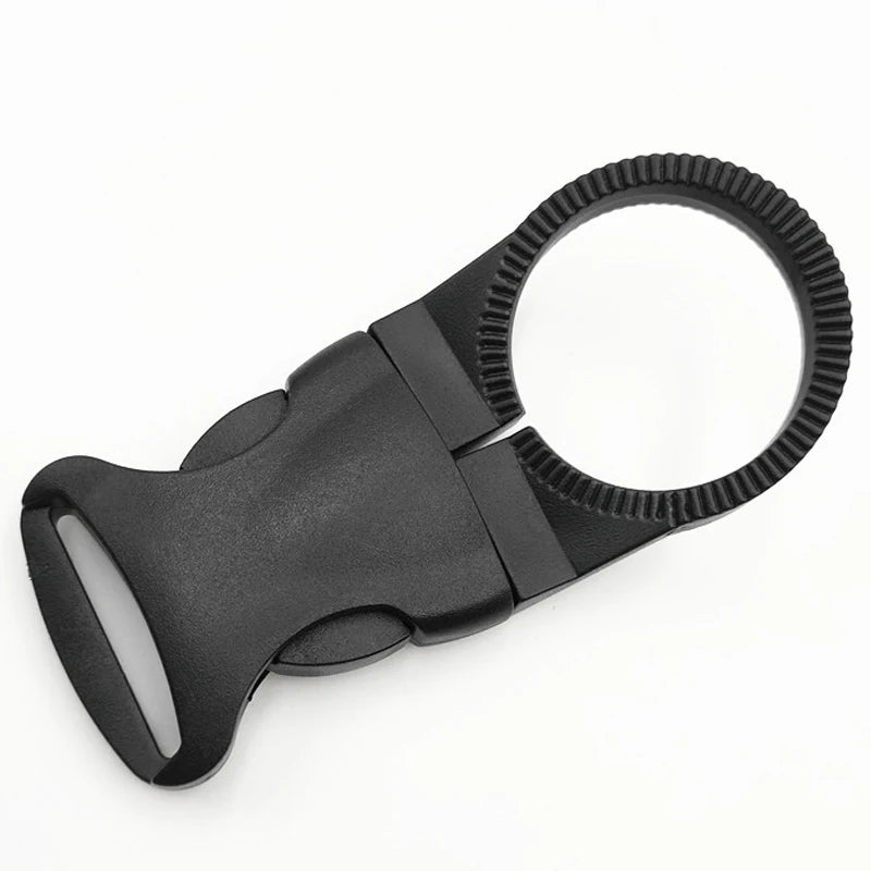 Plastic Bottle Hanging Buckle Clip Outdoor Carabiner Belt Buckle for Water Bottle Ring Holder Hiking Travel Belt Webbing Strap