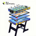 PINJIAN New 48'' 5 In1multi Game Table for Billiard Shuffleboard Ping-pong Bowling Football Playing