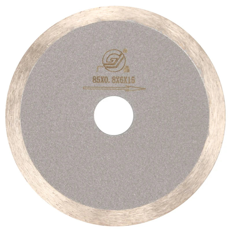 Professional 85mm Super Thin Diamond Cutting Disc Cutting Blade for Glass Diamond Saw Blades