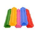 Flip Top Poultry Feeder Trough Baby Chick Feeder Plastic Chicken Feeder No Waste Spill Proof for Birds Small Poultry