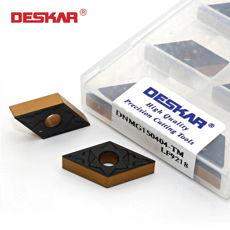 For DESKAR CNC Lathe Turning Tools Sharp Carbide Inserts Machining Cut Blades-DNMG150404 150408 150608 Customizable OEM