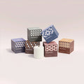 Customized Textured Matt Fancy Art Paper Foldable Candle Gift Box with Inserts Candle Packaging Boxes for Candle Jar