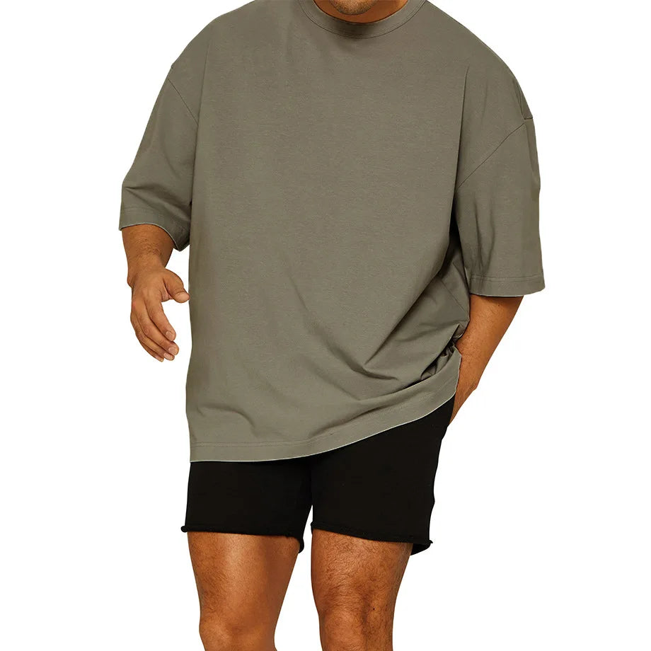 Top Selling Mens Fitness Clothing Gym Wear Cotton Plain Workout Shirts Custom Round Collar White Sports T Shirts
