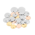 Wholesale Stainless Steel Stamping Blanks Custom Metal Round Charms Pet Collar ID Name Tag for Engraving