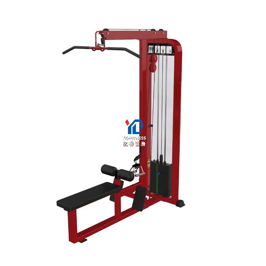 YG-8024 YG FITNESS Heavy Use Exercise Machine Professional Fitness Equipment Commercial Gym Device Lat Pull Down & Seated Row