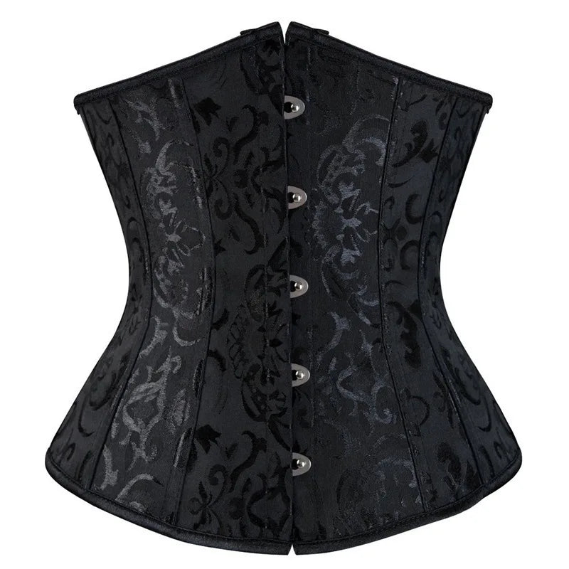 Plus Size Corset V Neck Tanks Bandage Short Crop Top Vest for Women Sexy Bondage Lace up Bustier Corset