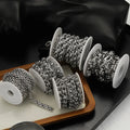 Fashion 1 Meter Stainless Steel Big Round Oval Butterfly Lantern Chains for DIY Jewelry Bracelet Necklace Accessories