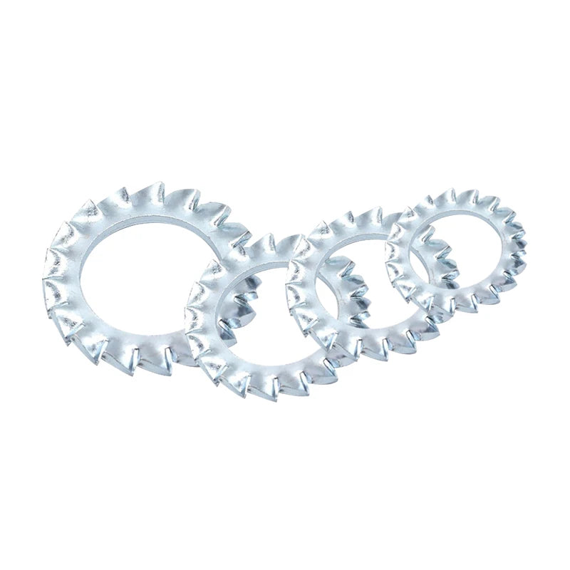 DIN6798 Carbon Steel External Tooth Serrated Lock Washer