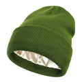 Beanie Manufacturer Custom Logo Fisherman Winter Warm Knitted Hats Silk Satin Lining Lined Gorras Casquette Toques Skull Beanie