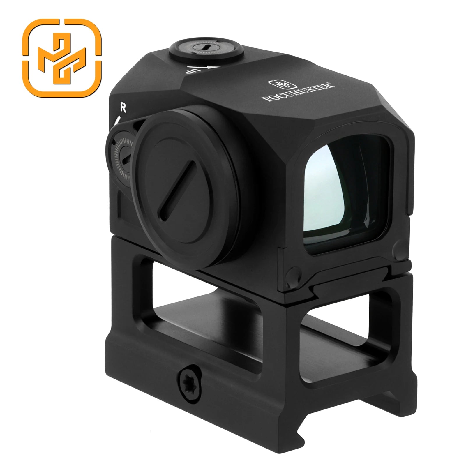 Focuhunter Parallax Free Green Dot 1X19mm Motion Sensor Shake Awake Red Dot Scope Sight IP67 Waterproof  for Hunting