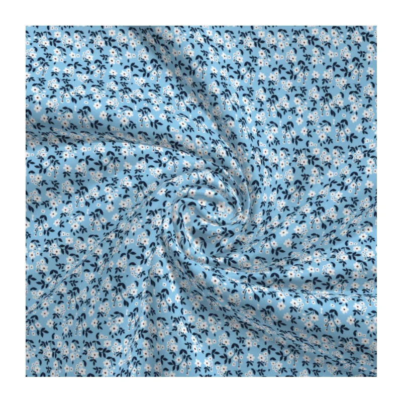 Textile Manufacturer Customized 200 Gsm Polyester Spandex Knitting Fdy Print Milk Silk Fabric for Jersey Clothing