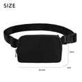 2025 Custom Logo Travel Sport Run Bum Belt Nylon Fanny Pack Waist Bag for Women Hiking Outdoor Fashion Wholesale OEM