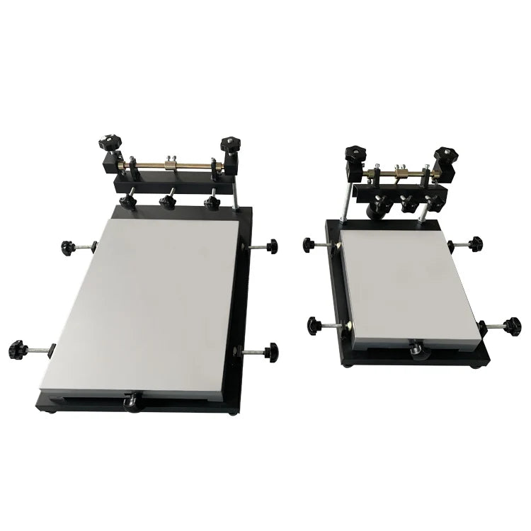 Puhui SMT PCB Solder Paste Silk Stencil Printer Machine Screen Printing Table Solder Paste Printing Station Larger Size Printer