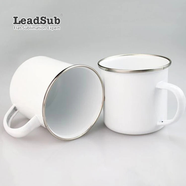 Sublimation Custom Enamel Mug Sublimation Enamel Coffee Cup