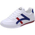Women's New Soft Bottom Non-slip Trainers Simple Spelling Colour Ladies Casual Shoes Thick Bottom Retro Ladies Walking Shoes