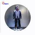 Future Programming Control Full Color Color Luminescent Clothing Handsome Fashionable Male Clothing Singer Stage Costumes Adults