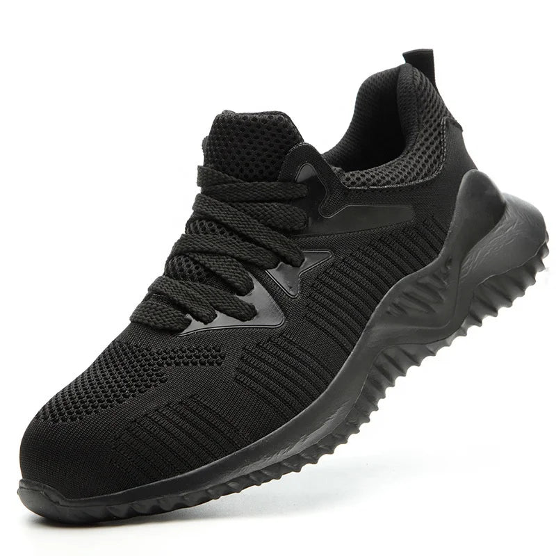 Hot Selling Industrial Protective Fashion Breathable Work Boot Casual Trainers Steel Toe Safety Shoes for Men /safety Shoes