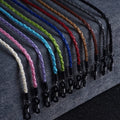 Hot Sale Multicolor Sunglasses Hanging Chain Reading Glasses Hanging Rope Braided PU Leather Glasses Twisted Rope