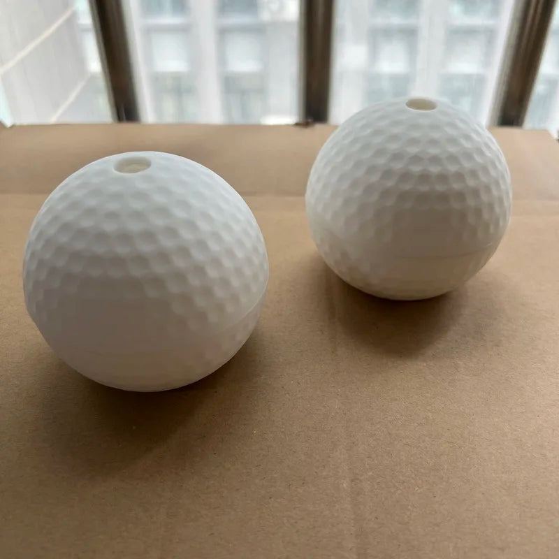 Factory Custom Color and Logo Silicone Ice Maker Ice Mold Golf