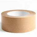 JASTOM Custom Logo Kraft Paper Tape Pressure Sensitive Packing Tape for Box Sealing Kraft Paper Customize Packaging