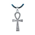 Merryshine Dropshipping Supplier 925 Sterling Silver Ancient Egyptian Ankh Pendant Cross Chains Luxury Jewellery