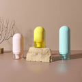 New PET Bottle with Spray Personal Care 15ml 30ml 50ml Skin Care Cosmetic Bottle Upside Down Lotion Spray Container
