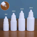 5ml 10ml 15ml 20ml 30ml 50ml Eye Dropper Bottle PE Material Empty Plastic Squeezable Eye Liquid Dropper Bottles
