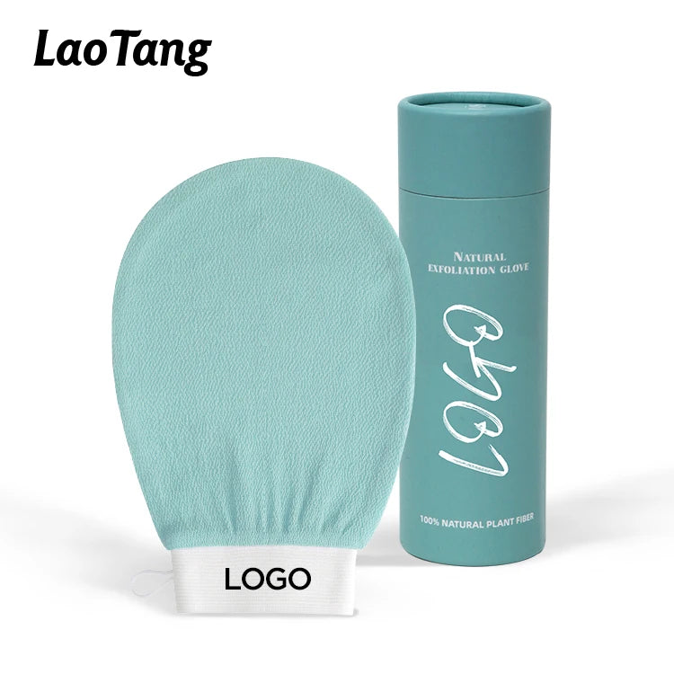 Laotang Eco-friendly Bath Glove Exfoliating Mitts Body Scrubber Daily Cleaning Promotes Skin Regeneration