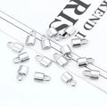 Wholesale Customization Stainless Steel Locked Pendant Necklace Charms Fashionable Jewelry Accessories Makings