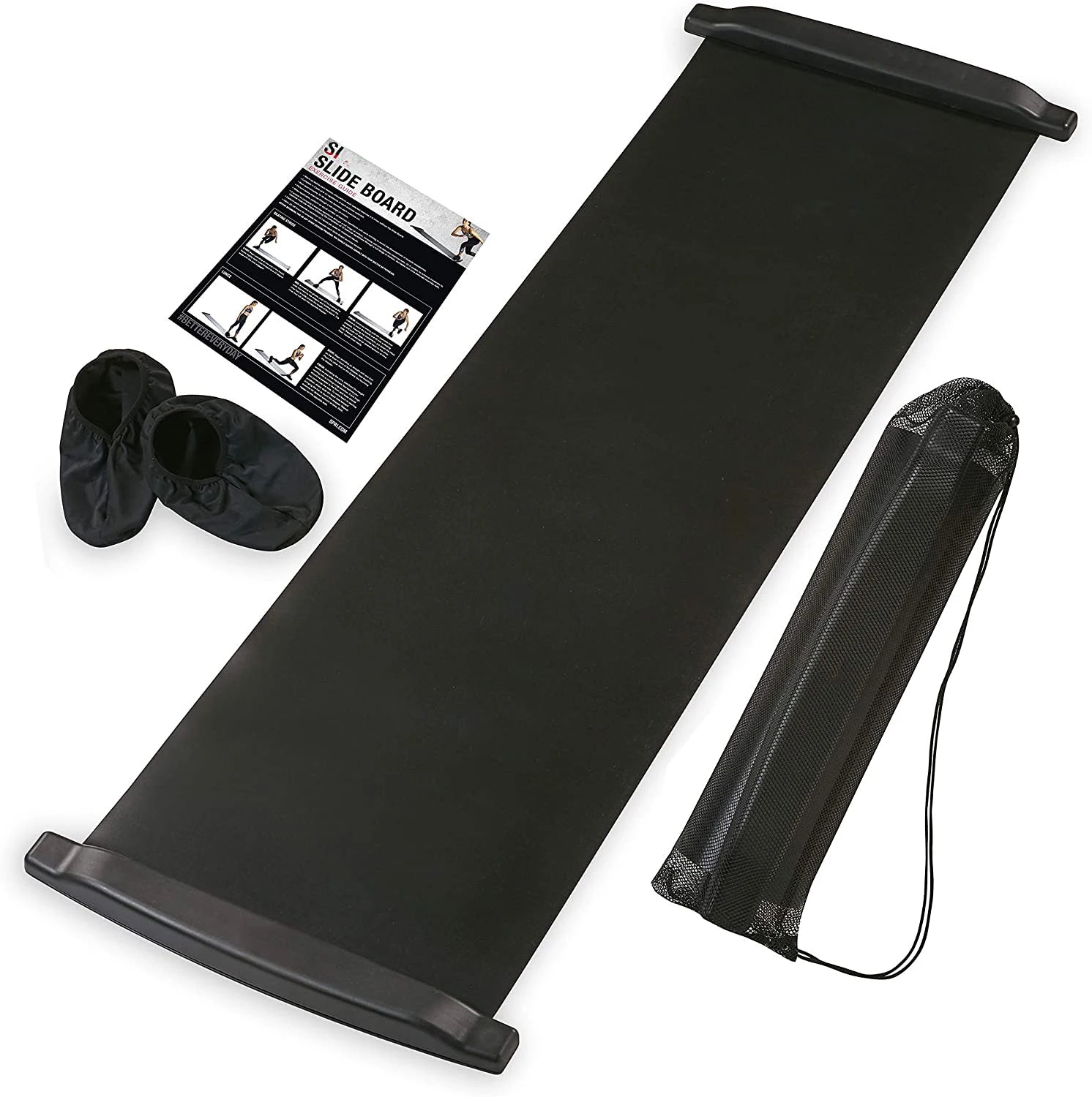 FDFIT Sliding Board Ice Board Hockey Exercise Workout Balance Training Board for Fitness Body Building