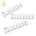 Loose 5A Gemstone Zircon Radiant Cut Diamond Size Charts & Diamond Color Charts