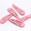 10pcs Simple Snap Hair Clips BB Hairpins Pink Bobby Pins Women Girls Solid Color Barrettes Hairpins Decorative Alligator MegaBDM