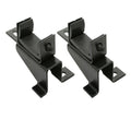 Customized Radiator Wall Adjustable Brackets Black Stamping Stamped Sheet Metal Fabrication Manufacturer