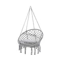 WQ Hot Sale 100% Cotton Rope Macrame Hammock Hanging Swing Chair Seat Stand